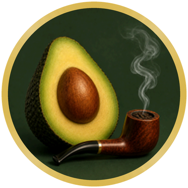 Avocado and pipe watermark preview